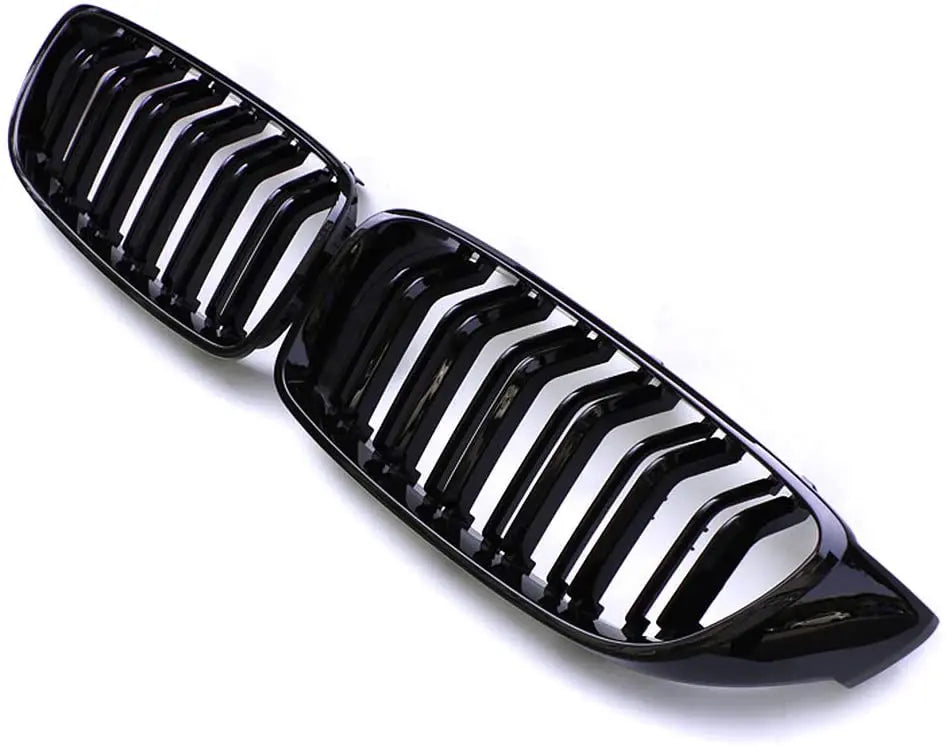 F20 Pre-Facelift Dual Slat Gloss Black Kidney Grilles 2012-2015