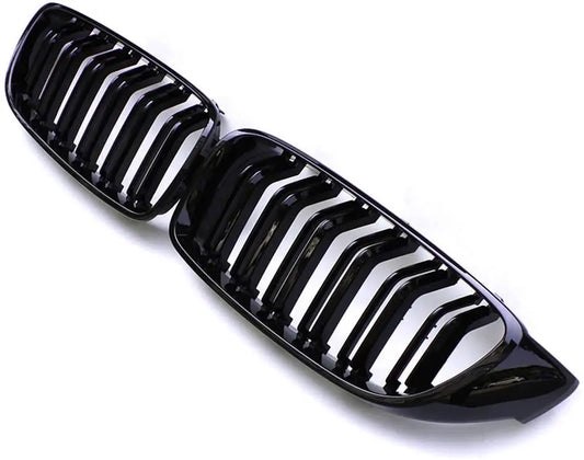 F20 Pre-Facelift Dual Slat Gloss Black Kidney Grilles 2012-2015