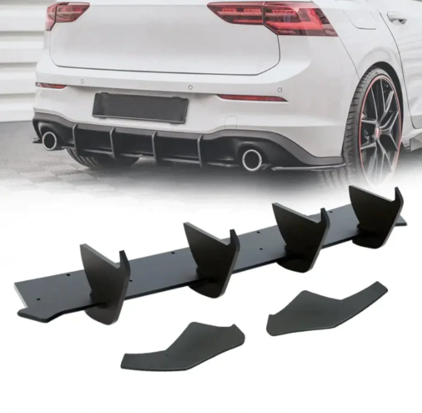 VW GOLF 8 GTI GLOSS BLACK MAXTON DIFFUSER