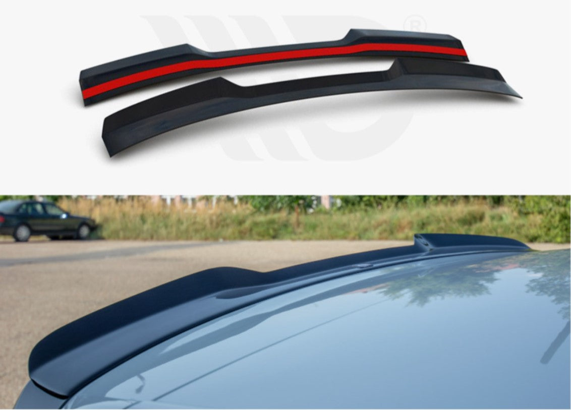 Polo 6 Maxton gloss black roof spoiler