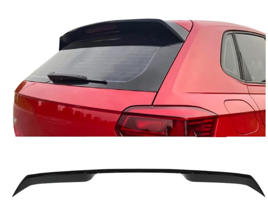Polo 8 gloss black R-Line roof spoiler