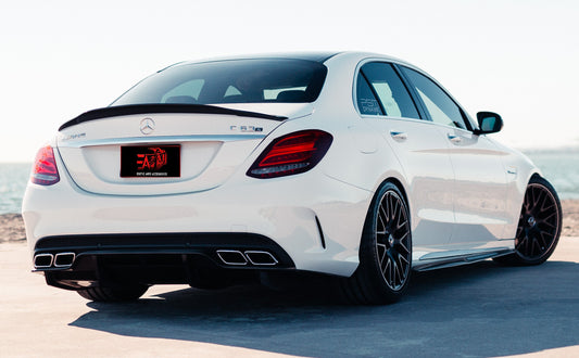 C-Class W205 Sedan PSM Boot Spoiler