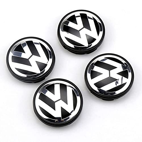 VW CENTER CAPS SET 4PC 56MM